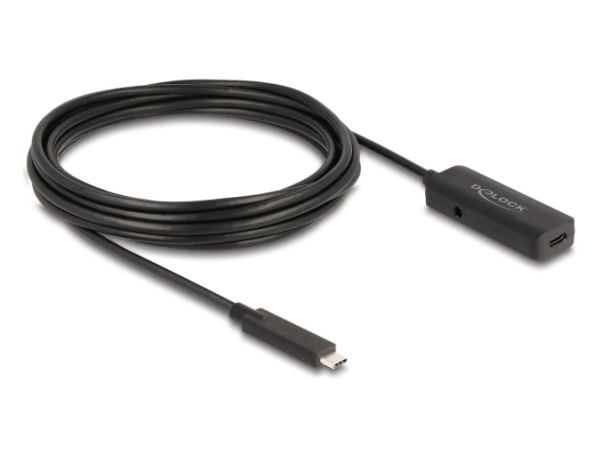 Delock aktiivinen USB 10 Gbps -jatkojohto USB Type-C 5 m
