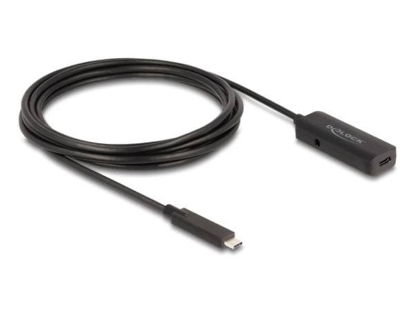 Delockin aktiivinen USB 10 Gbps -jatkojohto USB Type-C 3 m