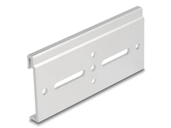 Delockin alumiininen kiinnitysklipsi 100,0 x 47,8 mm:n kattokiskoon hopea
