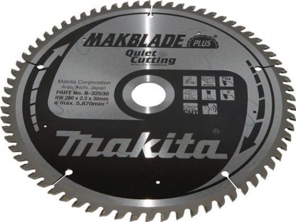 Makita MakBlade Plus, 26 cm, 3 cm, 1,8 mm, 2,3 mm, Makita, 1 stykker