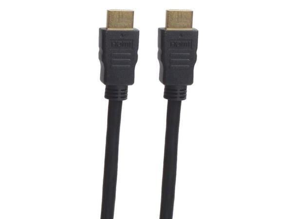 Connectech Good Quality - High Speed - HDMI-kabel med Ethernet - HDMI hann til HDMI hann - 70 cm - svart