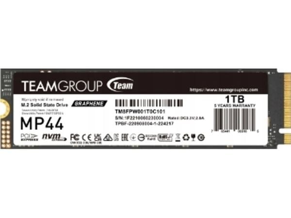 Team Group MP44 - SSD - 1 TB - intern - M.2 2280 - PCIe 4.0 x4 (NVMe)