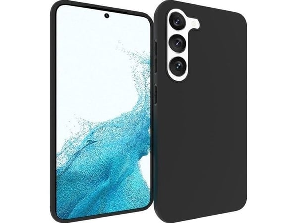 PEDEA 11160956, Deksel, Samsung, Galaxy S23 FE 5G, 16,3 cm (6,4"), Sort