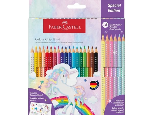 Faber-Castell Colour GRIP - värikynä (24 kpl)