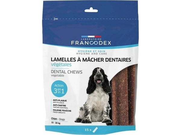 Francodex Francodex Paski Dental M 15szt 352,5g [FR179611]