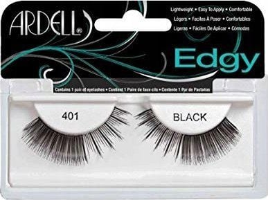 Ardell Edgy false lashes 401, Black, for kvinner