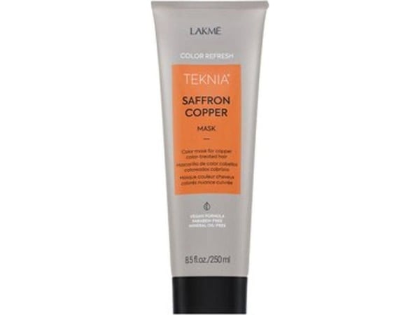 LAKME_Teknia Refresh Saffron Copper naamio kuparinvärisille hiuksille 250ml