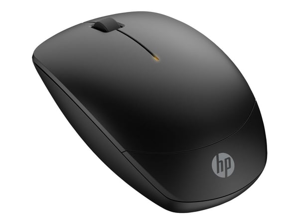 HP 235 Slim - Mus - optisk - 3 knapper - trådløs - 2.4 GHz - USB trådløs mottaker - svart