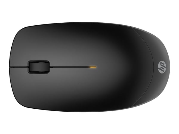 HP 235 Slim - Mus - optisk - 3 knapper - trådløs - 2.4 GHz - USB trådløs mottaker - svart