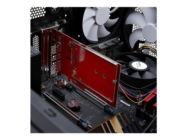 Startech M.2 to U.3 Adapter, For M.2 NVMe SSDs, PCIe M.2 Drive to 2.5inch U.3 (SFF-TA-1001) Host Adapter/Converter, TAA Compliant - 2.5" Drive Form...