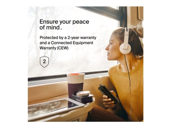 Belkin BoostCharge - Powerbank - 20000 mAh - 20 Watt - pikalataus, PD - 3 lähtöliitäntää (2 x USB, 24-nastainen USB-C) - kaapelissa: USB-C Belkin BoostCharge - Powerbank - 20000 mAh - 20 Watt - pikalataus, PD - 3 lähtöliitäntää (2 x USB, 24-nastainen USB-C) - kaapelissa: USB-C