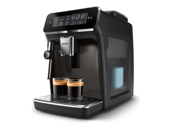 Philips 3300 series EP3324 - Automatisk kaffemaskin med capuccinatore - 15 bar - svart/pianolakk kasjmirgrå