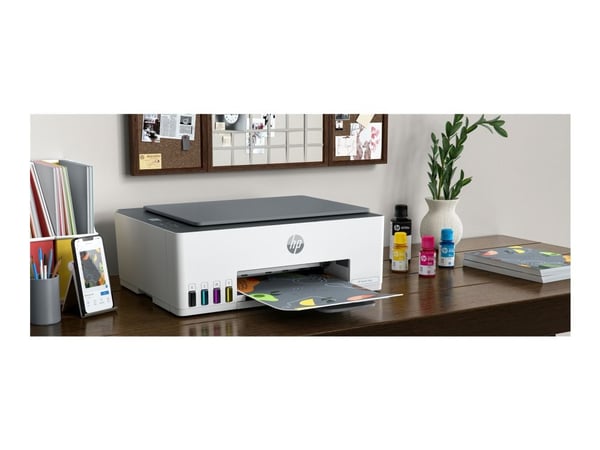 HP Smart Tank 580 All-in-One - Multifunksjonsskriver - farge - ink-jet - Legal (216 x 356 mm) (original) - A4/Legal (medie) - opp til 10 spm (kopie...