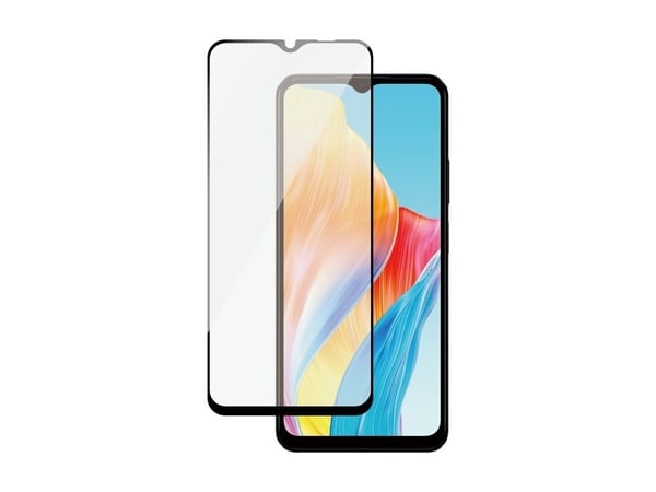 SAFE. by PanzerGlass - Skjermbeskyttelse for mobiltelefon - ultrabred passform - glass - rammefarge svart - for OPPO A18