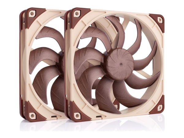 Noctua NF-A14X25 G2 PWM SX2-PP - Kabinettvifte - 140 mm (en pakke 2)