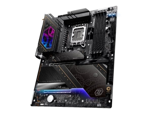 ASRock Z890 TAICHI - Moderkort - utökad ATX - LGA1851-uttag - Z890 Chipuppsättning - USB4, USB-C 3.2 Gen 2x2, USB 3.2 Gen 1, USB 3.2 Gen 2 - Blueto...