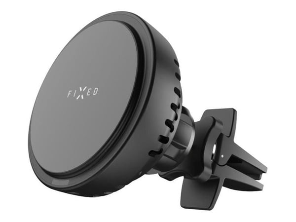 FIXED MagCool - Trådløs ladeholder for bil - 15 watt - 3 A - svart
