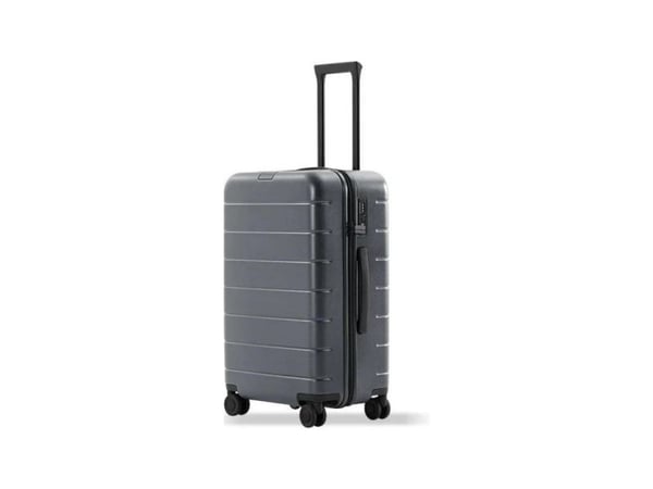 Xiaomi Luggage Classic Pro 26\" (Pilkas), Matkalaukku, Kova kuori, Harmaa, 4 renkaita, TSA-yhdistelmäluko, 80 L