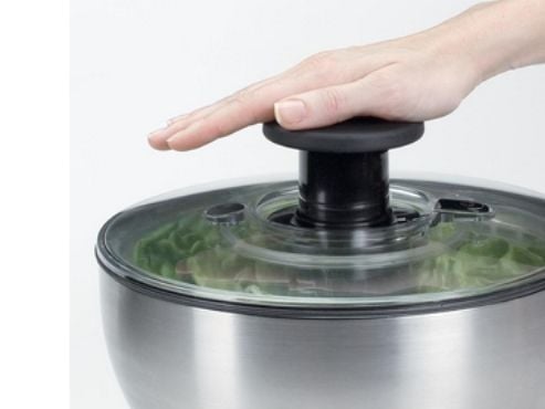 OXO 1071497, Knapp, Rustfritt stål, Plast, Rustfritt stål, Rund, 2 stykker, 1 stykker