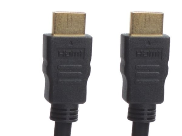 Connectech Good Quality - High Speed - HDMI-kabel med Ethernet - HDMI hann til HDMI hann - 70 cm - svart