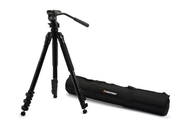 Celestron 82052, 3 jalkoja, Musta, 174,6 cm, 2,74 kg