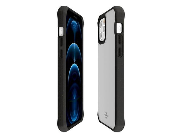 ITSKINS Feronia Bio, Etui, Apple, iPhone 12 Pro Max, 17 cm (6.7"), Svart, Gjennomsiktig