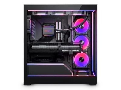 Phanteks NV5, Full Tower, RGB-valaistuksen tehostuspakkaus, Akryylinitriilibutadieenistyreeni (ABS), Polykarbonaatti (PC), musta, 1,43 kg, 1,59 kg