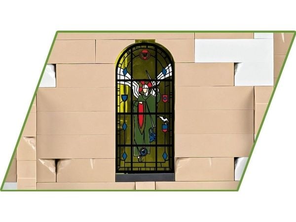 COBI Sainte-Mère-Église Church, Rakennuspalikat, 10 vuosi/vuosia, 2280 kpl