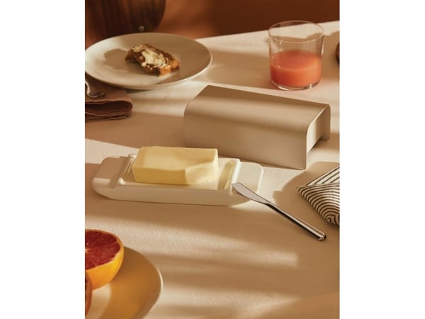 Alessi Mattina, Rektangulær, Rød, Harpiks, Rustfritt stål, Rustfritt stål, 95 mm, 210 mm