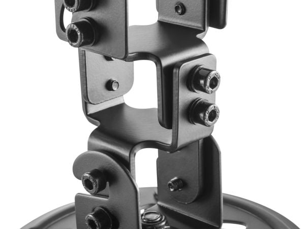 Equip 650705, Tak, 13,5 kg, Sort, Rustfritt stål, -15 - 15°, 360°