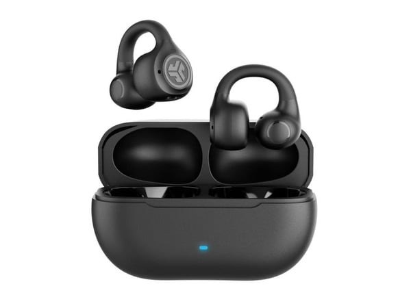 JLab Flex, True Wireless Stereo (TWS), 20 - 20000 Hz, Idretter, Hodesett, Svart