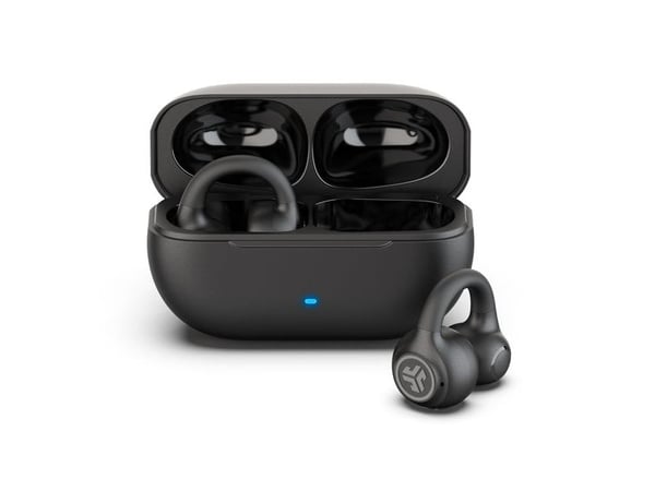 JLab Flex, True Wireless Stereo (TWS), 20 - 20000 Hz, Idretter, Hodesett, Svart