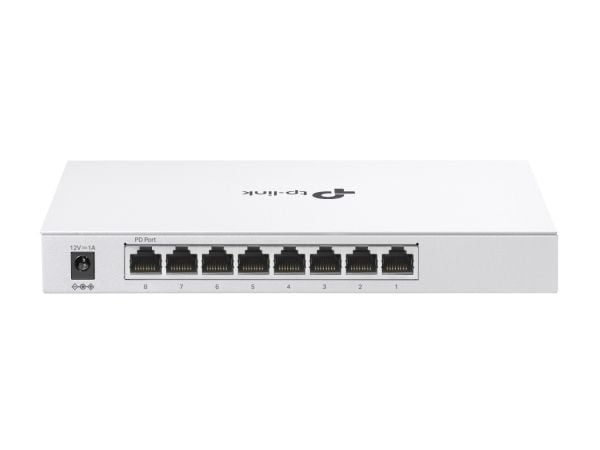 TP-Link Festa FS308G, Håndtert, L2/L2+, Gigabit Ethernet (10/100/1000), Strøm over Ethernet (PoE), Kan monteres på vegg