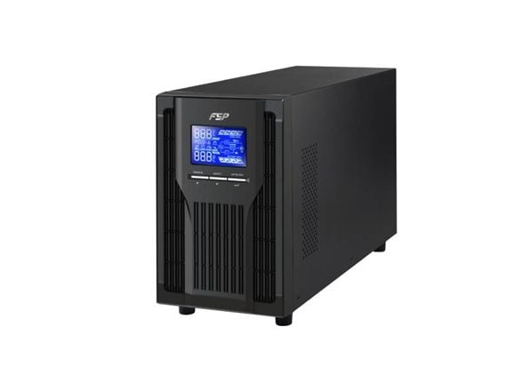 FSP Champ Tower 3K, Dobbeltkonvertering (Online), 3 kVA, 2700 W, Ren sinus, 120 V, 300 V