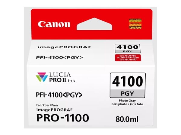 Canon LUCIA PRO II, Perusvärintuotto, Valokuva harmaa, 1 kpl, 348 sivua, Kertapakkaus