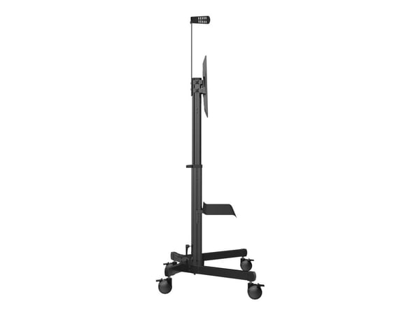 Vision X-Series VFM-F22 - Vogn - høydejusterbar - for LCD-skjerm - stål, aluminium - matt svart - skjermstørrelse: 31"-80"
