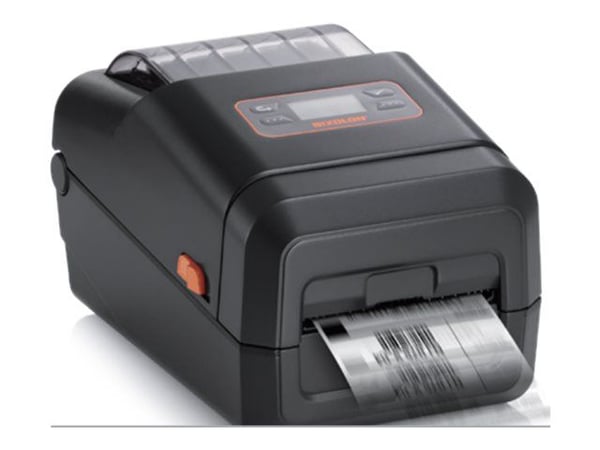 BIXOLON XL5-40 - Etikettskriver - direktetermisk - Rull (11,4 cm) - 203 dpi - inntil 152 mm/sek - USB 2.0, USB-vert, seriell, LAN - kutter - mørk grå