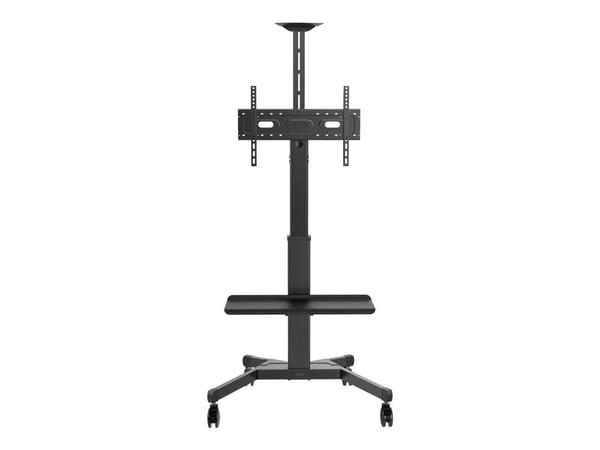 Vision X-Series VFM-F22 - Vogn - høydejusterbar - for LCD-skjerm - stål, aluminium - matt svart - skjermstørrelse: 31"-80"