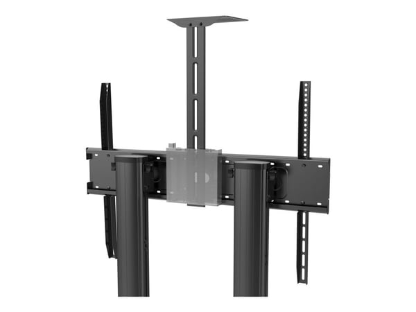 Vision X-Series VFM-F27 - Vogn - høydejusterbar - for LCD-skjerm - stål, aluminium - matt svart - skjermstørrelse: 55"-100"