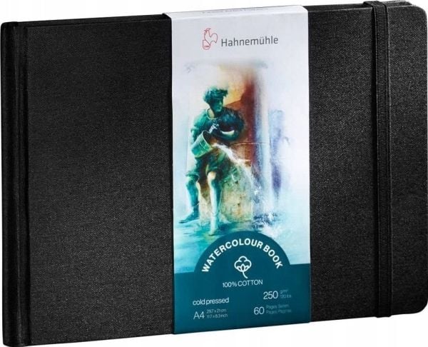 Hahnemühle 10625355, Sort, A4 (210 x 297 mm), 250 g/m², 30 ark