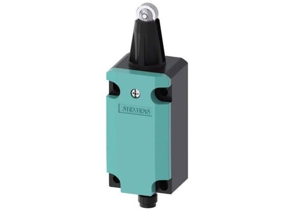 Siemens 3SE51141CD021AF3 3SE5114-1CD02-1AF3 Stopkontakt 3 A Rustfrit stål rulle, Rullestempel IP66, IP67 1 stk