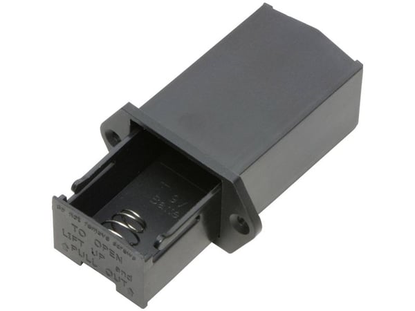 Conrad SBH-9V-COM, 9V, Sort, 1 stykker