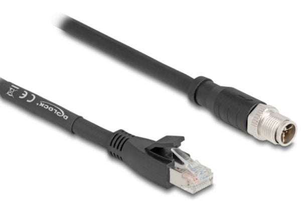 DeLOCK 80585, 5 m, Cat5e, S/FTP (S-STP), M12, RJ-45, Lajittelu