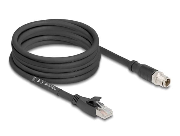DeLOCK 80585, 5 m, Cat5e, S/FTP (S-STP), M12, RJ-45, Lajittelu
