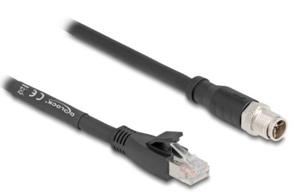 DeLOCK 80586, 10 m, Cat5e, S/FTP (S-STP), M12, RJ-45, Lajittelu