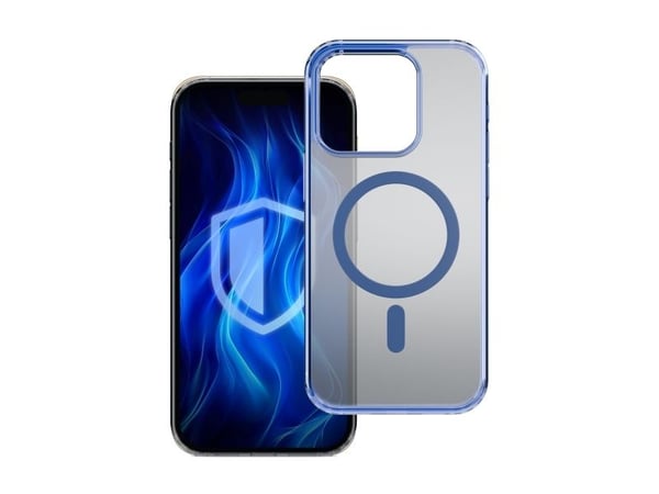 3MK Frosty Mag Apple iPhone 16 Pro kotelo sininen