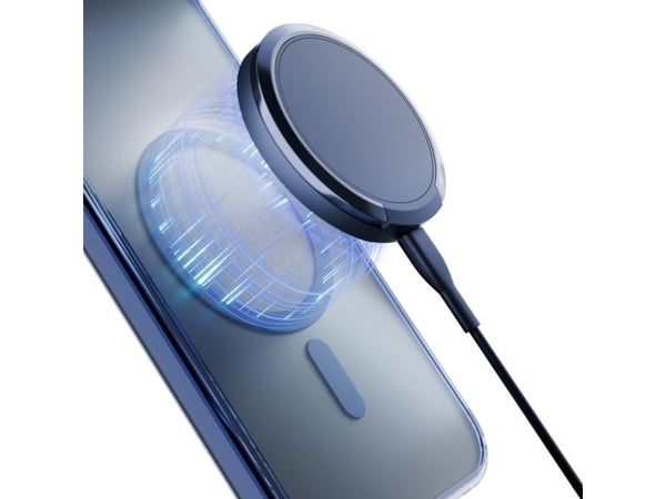 3MK Frosty Mag Apple iPhone 16 Pro kotelo sininen