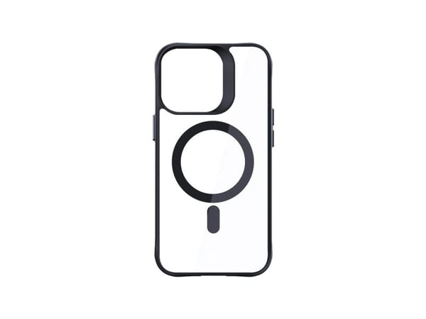 3mk Satin Armor MagCase med MagSafe Apple iPhone 16 Pro - telefondeksel gjennomsiktig med telefondeksel svart Ramme