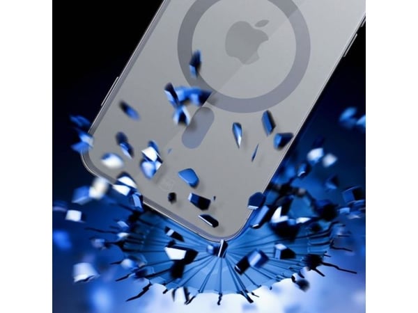 3mk Satin Armor MagCase med MagSafe Apple iPhone 16 Pro Max - telefondeksel gjennomsiktig med telefondeksel svart Ramme