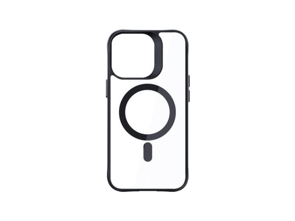 3mk Satin Armor MagCase med MagSafe Apple iPhone 16 Pro Max - telefondeksel gjennomsiktig med telefondeksel svart Ramme